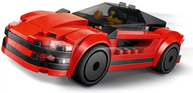 LEGO® Czerwony samochód sportowy 60448 - tantis.pl