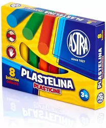Astra. Plastelina, 8 kolorów