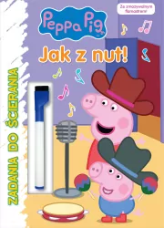 Peppa Pig. Zadania do ścierania cz.3 Jak z nut!