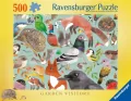 Puzzle 2D 500. Mieszkańcy ogrodów - tantis.pl