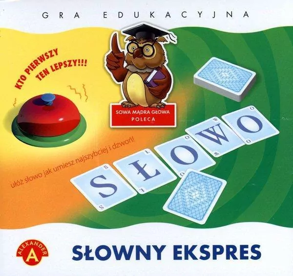 Słowny ekspres. Gra edukacyjna - tantis.pl