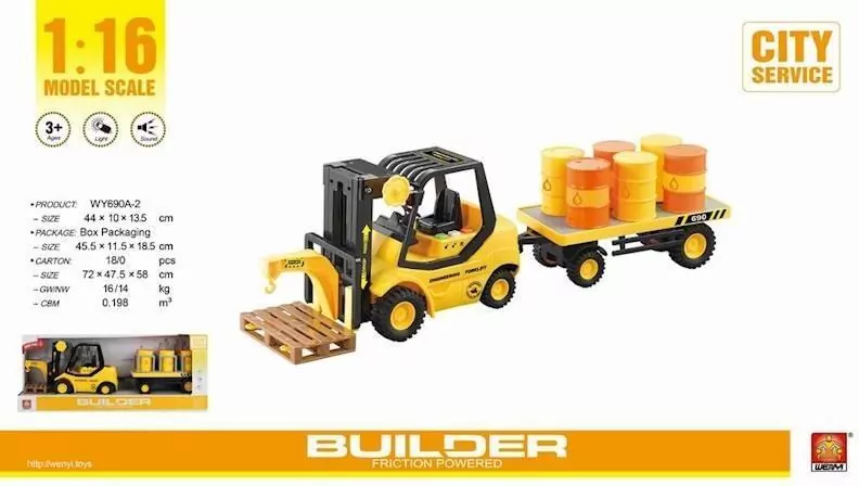 Wózek widłowy WY690A-2 - tantis.pl