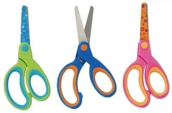 Nożyczki zaokrąglone. Mix kolorów - tantis.pl