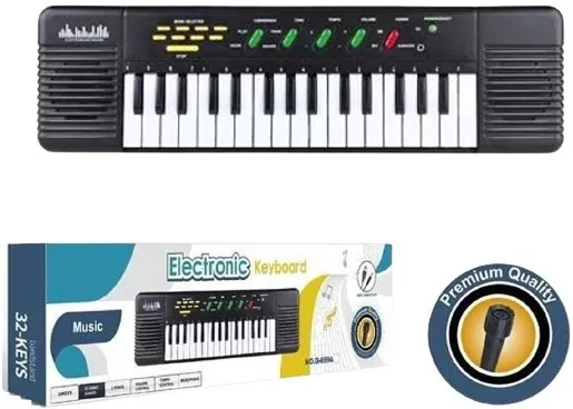 Keyboard z mikrofonem