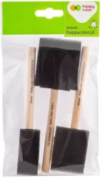 Pędzel gąbkowy płaski HAPPY COLOR