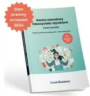 Awans zawodowy nauczyciela i dyrektora - nowe zasady. Wrzesień 2024 - tantis.pl