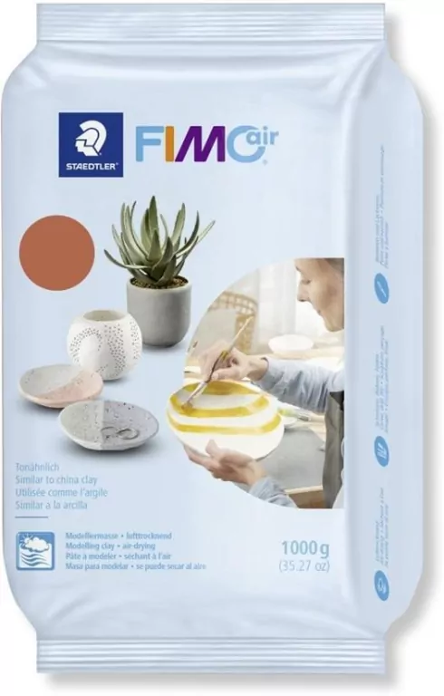 Masa modelarska Fimo air basic 1kg terracota - tantis.pl