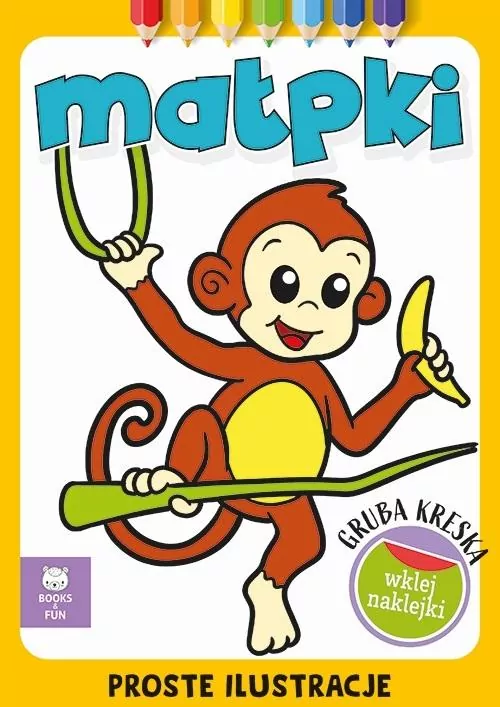 Małpki. Gruba kreska - tantis.pl