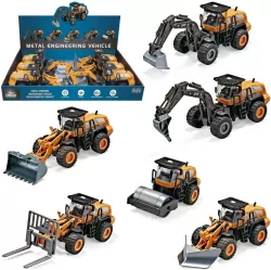 Pojazdy budowlane metal ze światłem i dźwiękiem