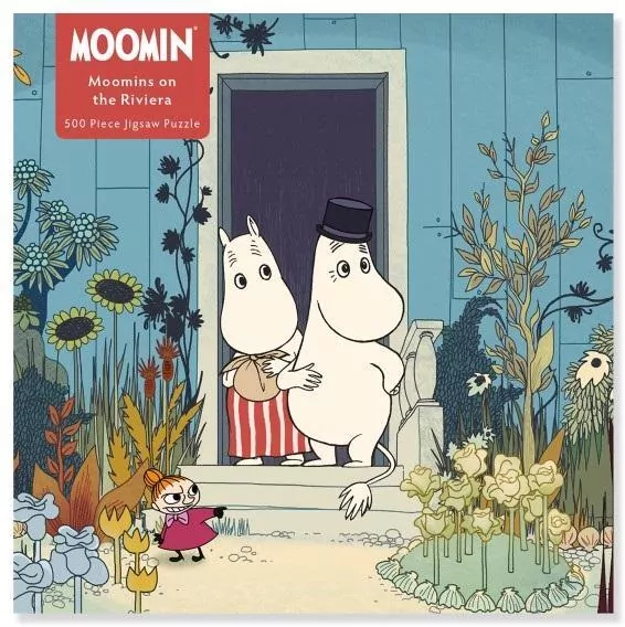 Puzzle 500. Muminki Mama, Tata i Mała Mi - tantis.pl