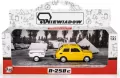 Fiat 126p + przyczepa Niewiadów Krótka żółty - tantis.pl