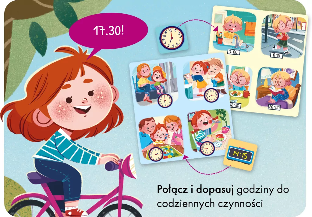 Gra w zegar. Która to godzina? - tantis.pl