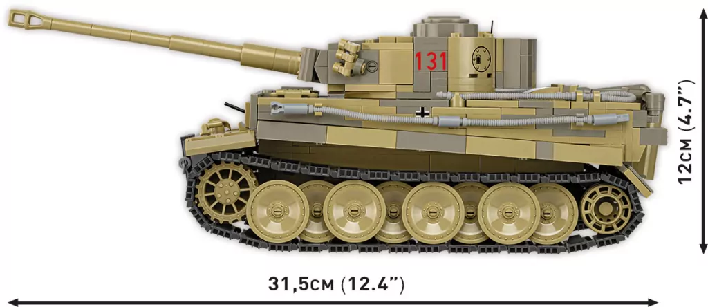 Historical Collection Panzer VI Tiger no131 - tantis.pl