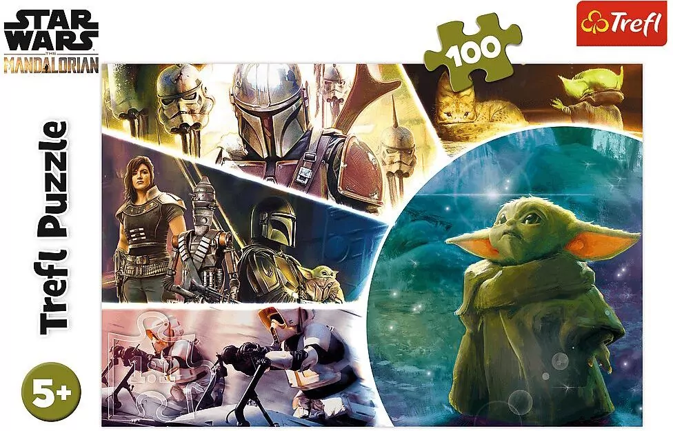 Puzzle 100. Baby Yoda - tantis.pl