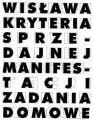 Wisława Kryteria sprzedajnej manifestacji - tantis.pl