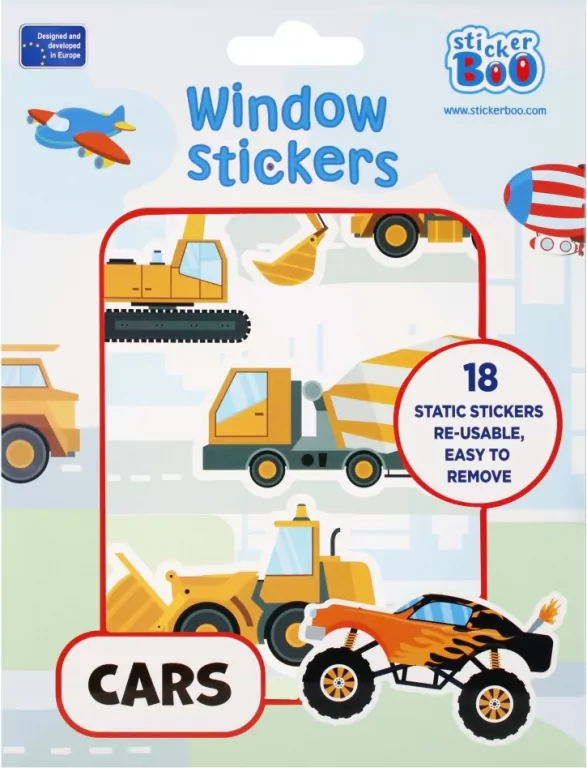 Naklejki na okno. Auta - tantis.pl