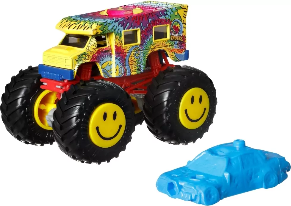 Hot Wheels. Monster Trucks Pojazd 1:64 - tantis.pl