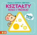 Kształty. Koło i trójkąt. Nauka z grubym obrysem - tantis.pl