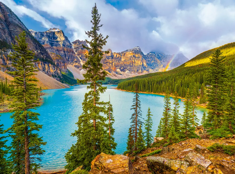 Puzzle 2000 Moraine Lake Banff National Park - tantis.pl