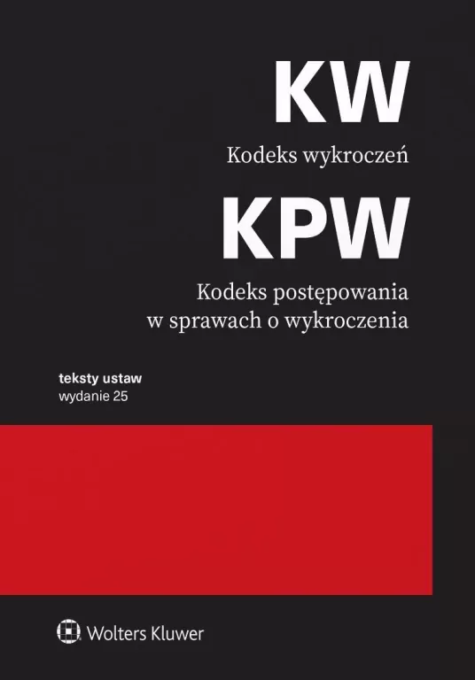 Kodeks wykroczeń. Przepisy w.25 - tantis.pl