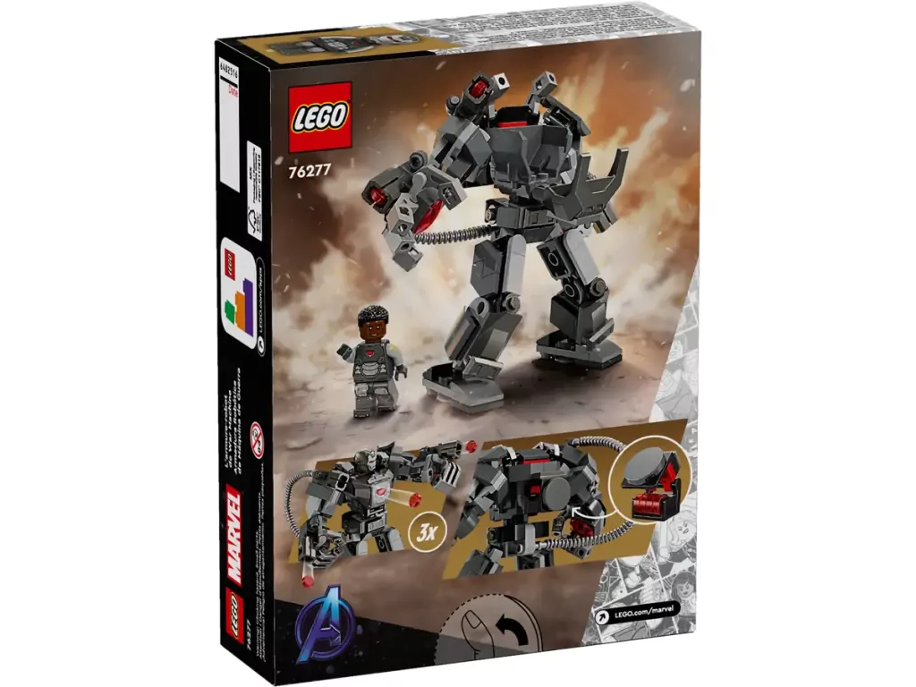 LEGO® Marvel. Mechaniczna zbroja War Machine 76277 - tantis.pl