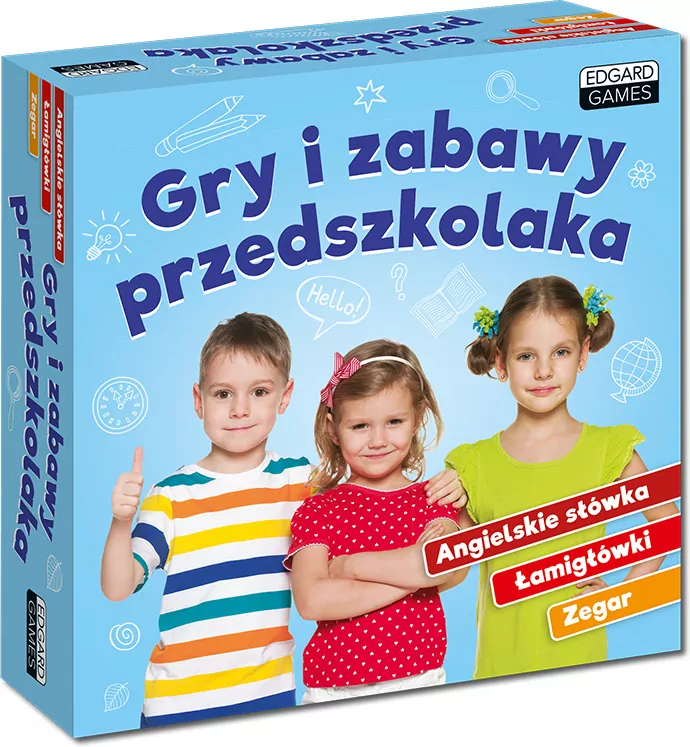 Gry i zabawy przedszkolaka. Edgard Games - tantis.pl