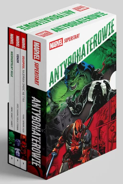 Marvel Superstart Antybohaterowie pakiet - tantis.pl
