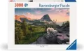 Puzzle 3000 Górski krajobraz - tantis.pl