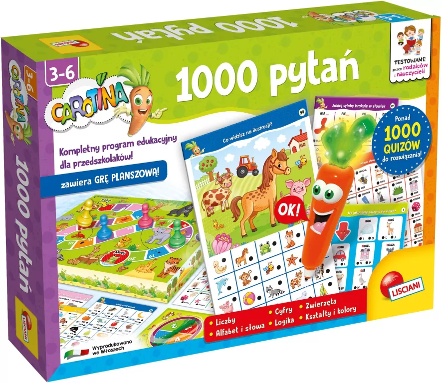 Lisiciani 1000 pytań Carotina - tantis.pl
