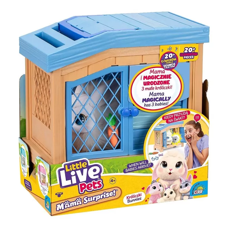 Mama Surprise Króliczki. Little Live Pets - tantis.pl