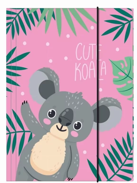 Derform. Teczka z gumką A4 Koala 10 - tantis.pl