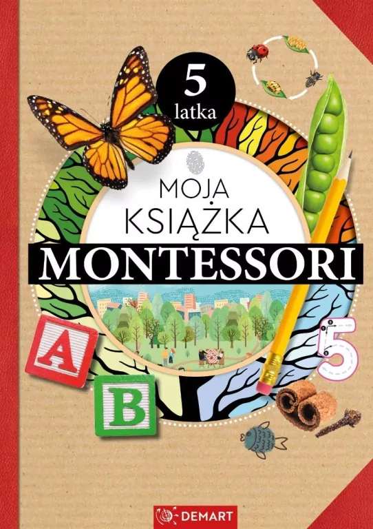 Moja książka Montessori 5-latka - tantis.pl