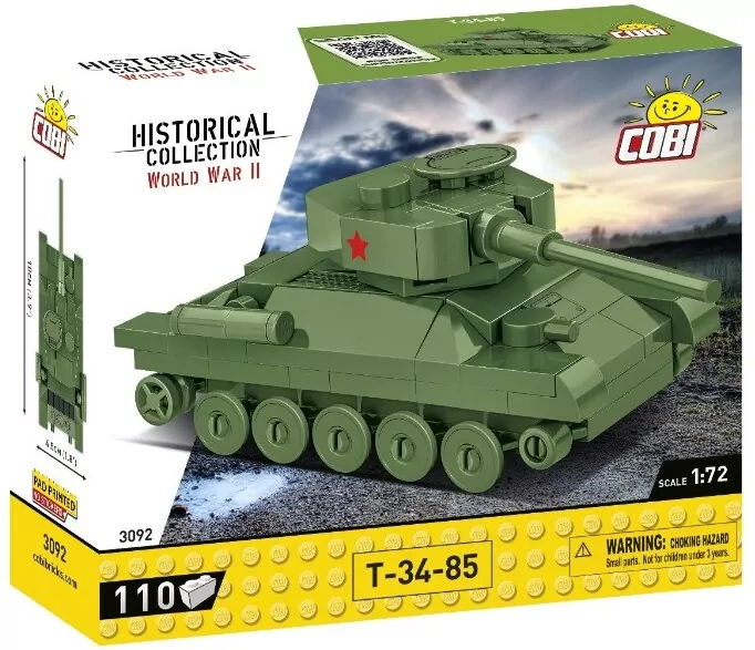 Cobi. HC WWII T-34-85 - tantis.pl