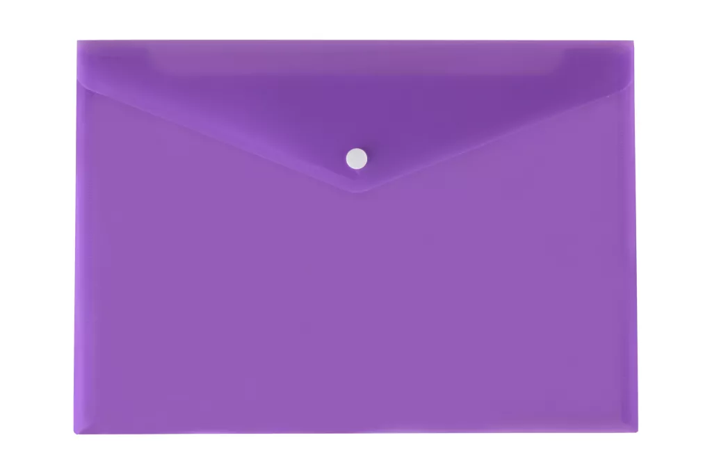 Teczka koperta A4 satyna filoetowa  TSk-01-10 - tantis.pl