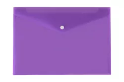Teczka koperta A4 satyna filoetowa  TSk-01-10