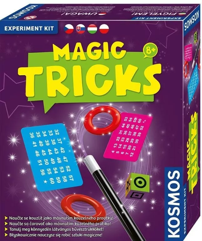 Magiczne sztuczki. Zestaw eksperymentalny - tantis.pl