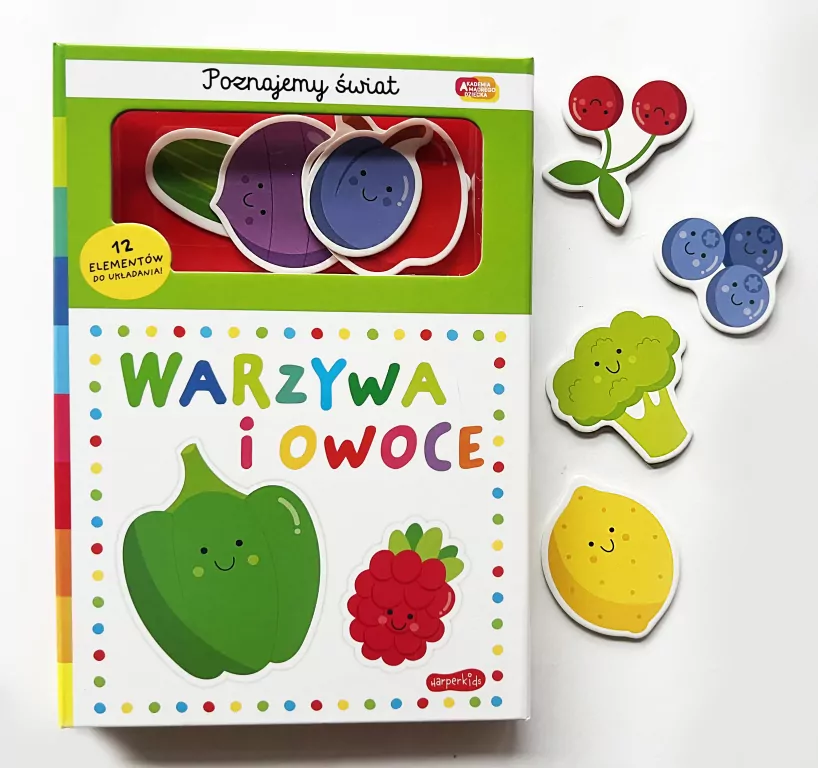Warzywa i owoce. Akademia Mądrego Dziecka... - tantis.pl
