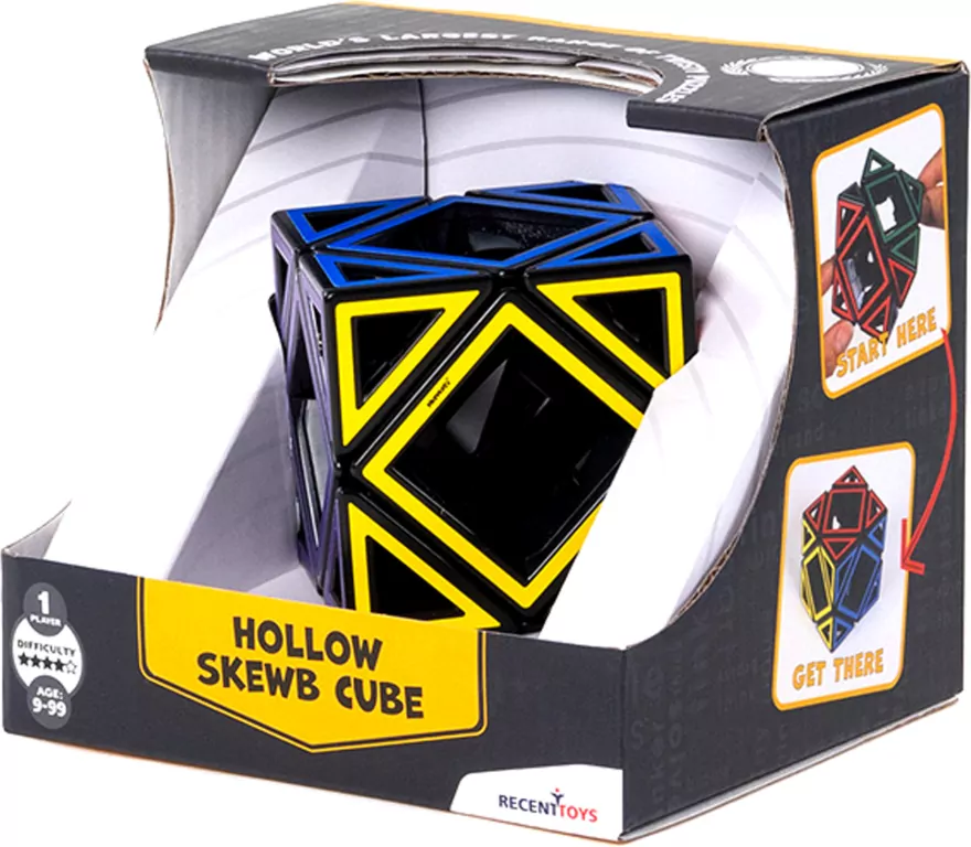 Hollow Skewb Cube - łamigłówka Recent Toys G3 - tantis.pl