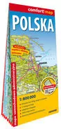 Comfort map Polska mapa sam-admistr 1:800 000 - tantis.pl