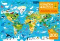 Książka i puzzle. Zwierzęta świata 200 elementów - tantis.pl