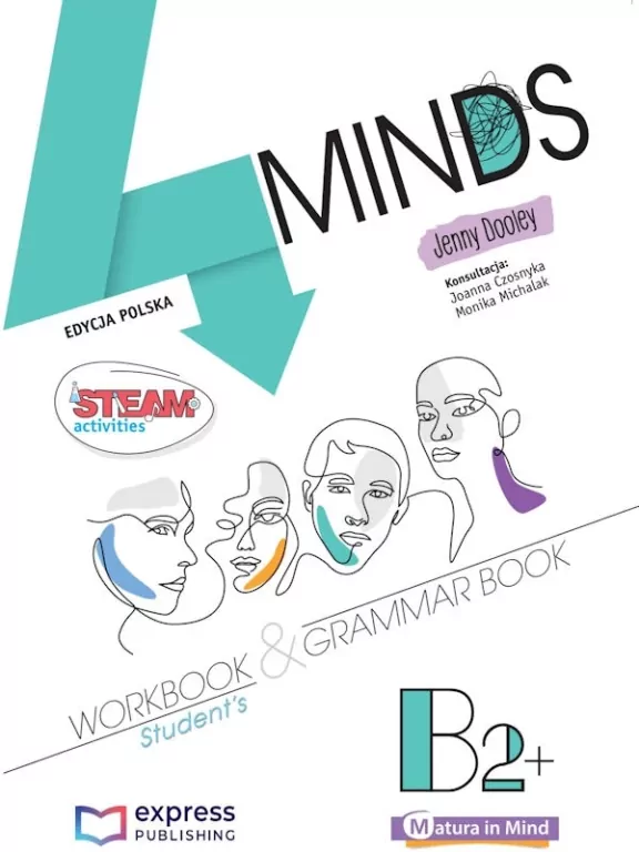 4 Minds B2+. Student's Workbook & Grammar Book + DigiBook - tantis.pl