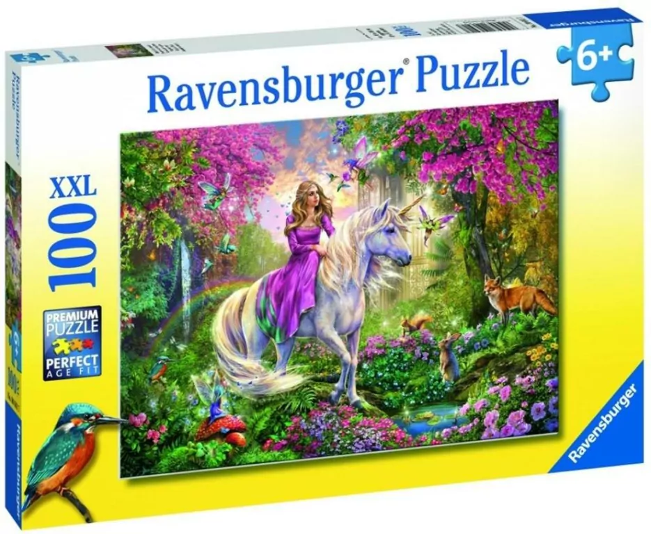 Ravensburger. Puzzle 100 XXL. Magiczny przejazd - tantis.pl