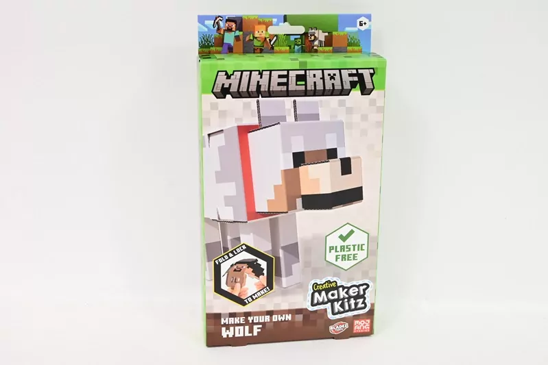 Minecraft zbuduj figurkę Wilka - tantis.pl