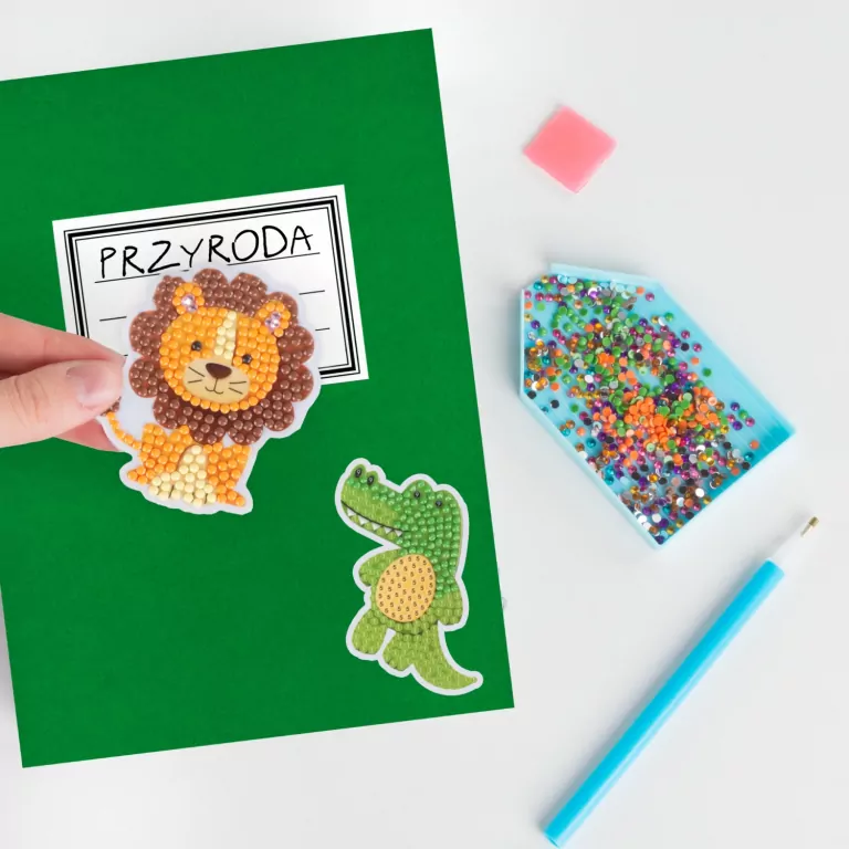 Naklejki diamentowe Zoo KIDEA - tantis.pl