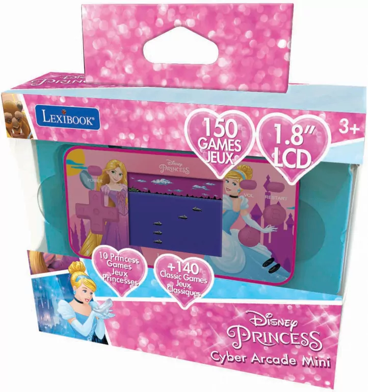 Konsola podręczna, Cyber Arcade Pocket Disney Princess - tantis.pl