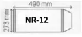 Okładka na podr A4 regulowana nr 12  NARNIA - tantis.pl