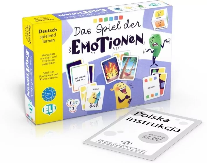 Gra językowa. Niemiecki. Das Spiel der Emotionen - tantis.pl