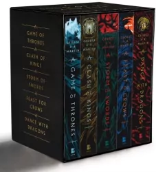 A Game of Thrones 5-Book Boxed Set (Song of Ice and Fire Series). A Game of Thrones / A Clash of Kings / A Storm of Swords / A Feast for Crows / and A Dance with Dragons