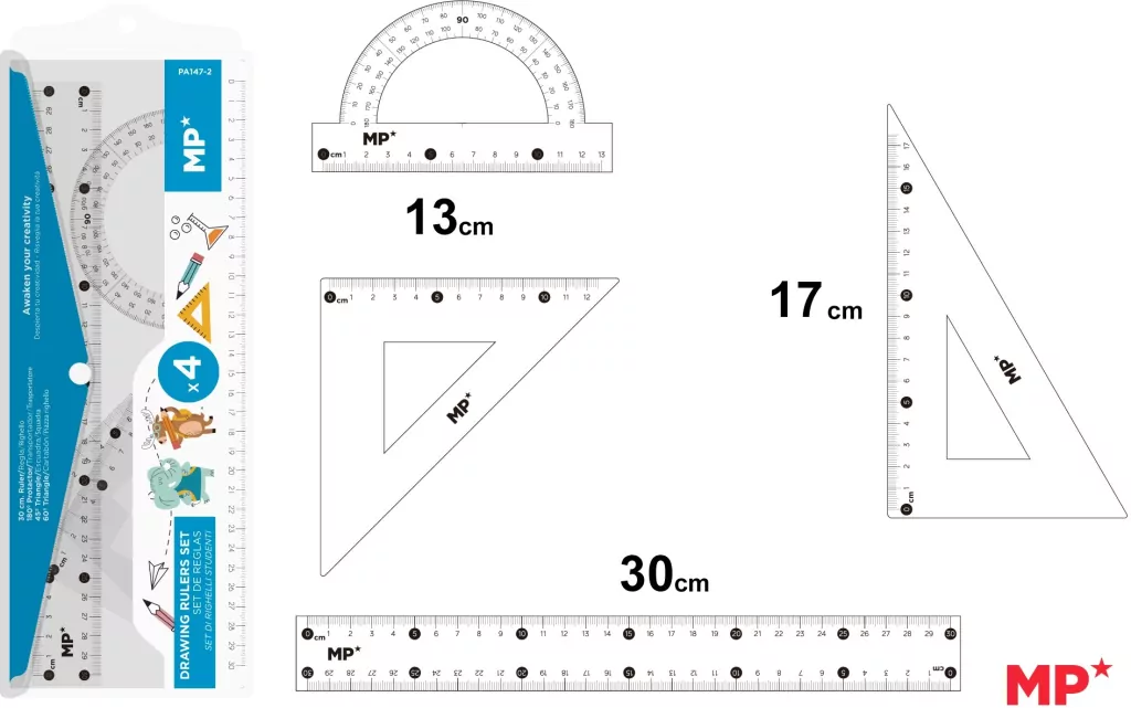 Zestaw geometryczny zwierzaki 4el w etui - tantis.pl