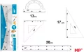 Zestaw geometryczny zwierzaki 4el w etui - tantis.pl